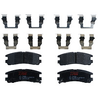 TXC0383 Ultra-Series Disc Brake Pad Set for Select Mopar Models, Position: Rear
