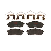 TXC0653 Ultra-Series Disc Brake Pad Set for Select Infiniti/Nissan Models, Position: Front