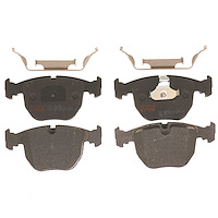 TXC0681 Ultra-Series Disc Brake Pad Set for Select BMW Models, Position: Front