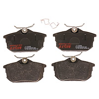 TXC0838 Ultra-Series Disc Brake Pad Set for Volvo S40 2004-2000, V40 2004-2000, Position: Rear