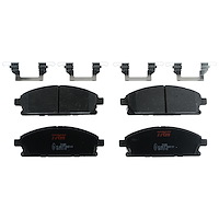 TXC0855 Ultra-Series Disc Brake Pad Set for Select Multiple Makes/Models Models, Position: Front