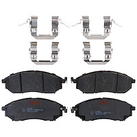 TXC0888 Ultra-Series Disc Brake Pad Set for Select Infiniti/Nissan Models, Position: Front