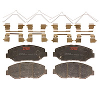 TXC0914 Ultra-Series Disc Brake Pad Set for Select Acura/Honda Models, Position: Front