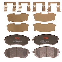 TXC0929 Ultra-Series Disc Brake Pad Set for Select Subaru Models, Position: Front