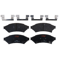 TXC1075 Ultra-Series Disc Brake Pad Set for Select GM Models, Position: Front