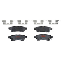 TXC1100 Ultra-Series Disc Brake Pad Set for Select Infiniti/Nissan Models, Position: Rear