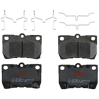 TXC1113 Ultra-Series Disc Brake Pad Set for Select Lexus/Toyota/Scion Models, Position: Rear