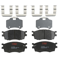 TXC1156 Ultra-Series Disc Brake Pad Set for Hyundai Accent 2011-2006, Kia Rio 2011-2006, Rio5 2011-2006, Position: Front