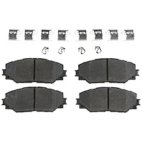 TXC1210 Ultra-Series Disc Brake Pad Set for Select Lexus/Toyota/Scion Models, Position: Front