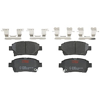 TXC1249 Ultra-Series Disc Brake Pad Set for Scion xA 2006-2005, xB 2006-2005, Position: Front
