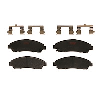 TXC1280 Ultra-Series Disc Brake Pad Set for 2009 Honda Truck Pilot 4WD, Position: Front