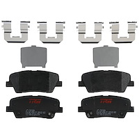 TXC1284 Ultra-Series Disc Brake Pad Set for Select Hyundai/Kia Models, Position: Rear