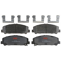 TXC1286 Ultra-Series Disc Brake Pad Set for Infiniti QX56 2010-2006, Nissan Armada 2011-2007, Titan 2010-2008, Position: Front