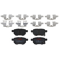 TXC1354 Ultra-Series Disc Brake Pad Set for Select Lexus/Toyota/Scion Models, Position: Rear