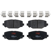 TXC1596 Ultra-Series Disc Brake Pad Set for Select Multiple Makes/Models Models, Position: Rear