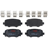 TXC1734 Ultra-Series Disc Brake Pad Set for Chrysler 200 2016-2015, Jeep Cherokee 2015-2014, Renegade 2015, Position: Rear