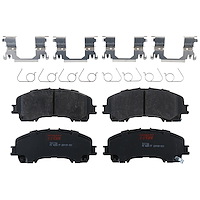 TXC1736 Ultra-Series Disc Brake Pad Set for Infiniti Q50 2016-2014, QX50 2016, Nissan Rogue 2016-2014, Position: Front