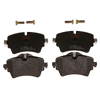 TXC1801 Ultra-Series Disc Brake Pad Set for Mini Cooper 2019-2014, Cooper Clubman 2019-2016, Position: Front