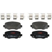 TXC1809 Ultra-Series Disc Brake Pad Set for 2015 Jeep Renegade, Position: Rear