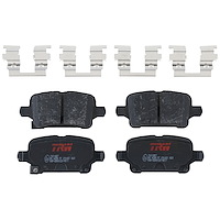 TXC1857 Ultra-Series Disc Brake Pad Set for 2016 Chevrolet Volt, Position: Rear