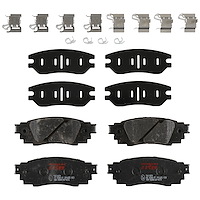 TXC1879 Ultra-Series Disc Brake Pad Set for 2016 Lexus RX350, Position: Rear