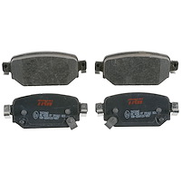 TXC2042 Ultra-Series Disc Brake Pad Set for Mazda 3 2017, Position: Rear