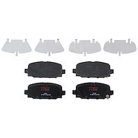 TXC2081 Ultra-Series Disc Brake Pad Set for Jeep Compass 2018, Position: Rear