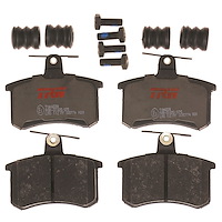 TXH0228 Ultra-Series Disc Brake Pad Set for Select Audi/Volkswagen Models, Position: Rear