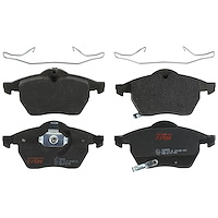 TXH0800 Ultra-Series Disc Brake Pad Set for Select Saab Models, Position: Front