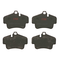 TXH0994 Ultra-Series Disc Brake Pad Set for 2011-05 Porsche Boxster, 2010-06 Porsche Cayman , Position: Rear