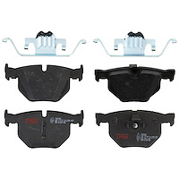 TXH1042 Ultra-Series Disc Brake Pad Set for Select BMW Models, Position: Rear