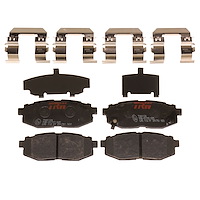 TXH1124 Ultra-Series Disc Brake Pad Set for Select Multiple Makes/Models Models, Position: Rear