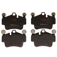 TXH1135 Ultra-Series Disc Brake Pad Set for Select Porsche Models, Position: Front/Rear