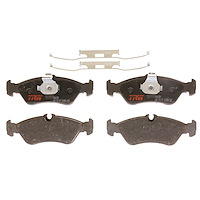 TXH1229 Ultra-Series Disc Brake Pad Set for 05-02 Sprinter Van 2500/3500, 06-02 Freightliner Sprinter 2500/3500, Position: Rear