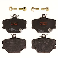 TXH1252 Ultra-Series Disc Brake Pad Set for Select Smart Models, Position: Front