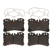 TXH1282 Ultra-Series Disc Brake Pad Set for Lexus LS460 2016-2007, LS600h 2016-2008, Position: Front