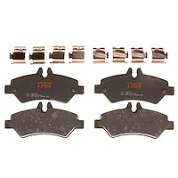 TXH1317 Ultra-Series Disc Brake Pad Set for Select Mopar Models, Position: Rear