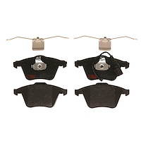 TXH1359 Ultra-Series Disc Brake Pad Set for Audi TT 2011, TT Quattro 2015-2008, Volkswagen Golf 2013-2012, Position: Front
