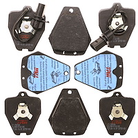 TXH1360 Ultra-Series Disc Brake Pad Set for Audi A6 2005-1997, Position: Front