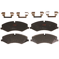 TXH1425 Ultra-Series Disc Brake Pad Set for Land Rover Range Rover 2012-2010, Position: Front