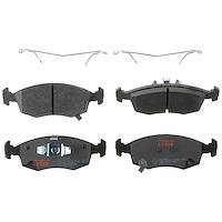TXH1568 Ultra-Series Disc Brake Pad Set for Fiat 500 2015-2012, Position: Front