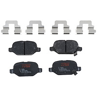 TXH1569 Ultra-Series Disc Brake Pad Set for Fiat 500L 2015, 500 2015-2012, Position: Rear