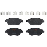 TXH1618 Ultra-Series Disc Brake Pad Set for Fiat 500 2013-2012, Position: Front
