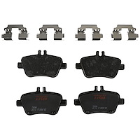 TXH1646 Ultra-Series Disc Brake Pad Set for Select Mercedes-Benz Models, Position: Rear