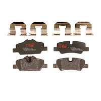 TXH1800 Ultra-Series Disc Brake Pad Set for 2015 Mini Cooper, Mini Cooper S, Position: Rear