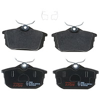 TXM0838 Ultra-Series Disc Brake Pad Set for Volvo S40 2004-2000, V40 2004-2000, Position: Rear