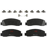 TXM1333 Ultra-Series Disc Brake Pad Set for Ford F-250 Super Duty 2012-2008, F-350 Super Duty 2012-2008, Position: Front