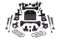 ZONC50F Zone 5" Suspension Lift Kit for Fits Select Chevrolet Silverado/GMC Sierra 2500/3500 HD