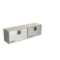 364-0-02 Hi-Side Box, 7.9 ft., Height: 16 in., Length: 64.25 in., Width: 13.25 in., Clear, Heavy-Duty Welded, Aluminum