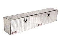 391-0-02 Super Side Box, 15.2 ft., Height: 18 in., Length: 90.25 in., Width: 16.25 in., Clear, Heavy-Duty Welded, Aluminum